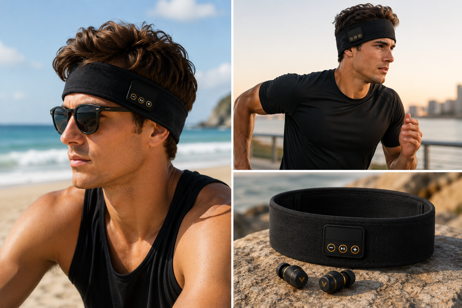 VELORA™ Wireless Eardbuds Headband
