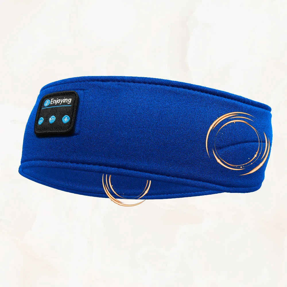 BT Earphones Sports Sleeping Headband Elastic Wireless Headphones Music Eye Mask Wireless Bluetooth Headset Headband